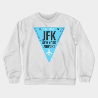 Airport code JFK Crewneck Sweatshirt